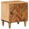 vidaXL Sengebord Brun 40 x 33,5 x 46 cm Massivt mangotr&aelig;