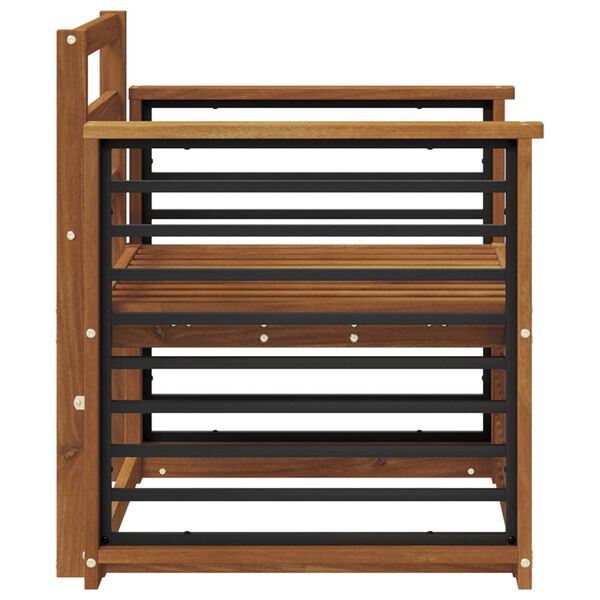 vidaXL Udend&oslash;rs sofagruppe Naturfarvet 71 x 63 x 73 cm