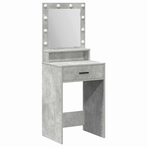 vidaXL Kl&aelig;deskab Beton Gr&aring; 50 x 41 x 135 cm Konstrueret tr&aelig;