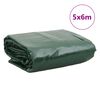 vidaXL presenning 5x6 m 650 g/m² grøn