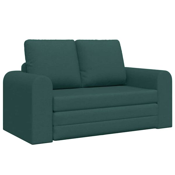 vidaXL Sovesofa Mørkegrøn 148 x 71 x 83 cm Stof