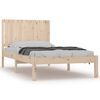 vidaXL sengeramme uden madras 100x200 cm massivt fyrretr&aelig;