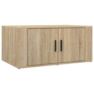 vidaXL sofabord 80x50x36 cm konstrueret tr&aelig; sonoma-eg