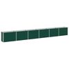 vidaXL H&aelig;vet Havebed Gr&oslash;n 480 x 40 x 55 cm koldvalset st&aring;l