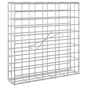vidaXL Gabion med 5 mm tr&aring;d og 5x10 cm net 50x10x50 cm