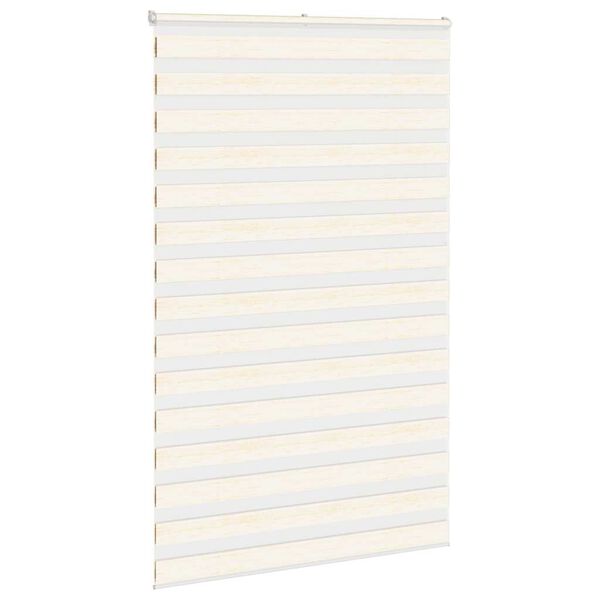 vidaXL zebragardin marmorbeige 150x200 cm stofbredde 145,9cm polyester