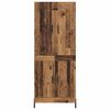 vidaXL Highboard Gammelt tr&aelig; 69,5 x 34 x 180 cm Konstrueret tr&aelig;