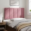 vidaXL gavlpude Hanko 100 cm velour pink
