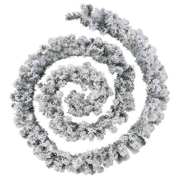 vidaXL julegirlande med LED-lys grøn 5 m PVC