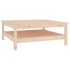 vidaXL sofabord 100x100x40 cm massivt tr&aelig; fyrretr&aelig;