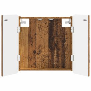 vidaXL Dartboard Skab ZWOLLE Gammelt tr&aelig; 52,5 x 10,5 x 57,5 cm