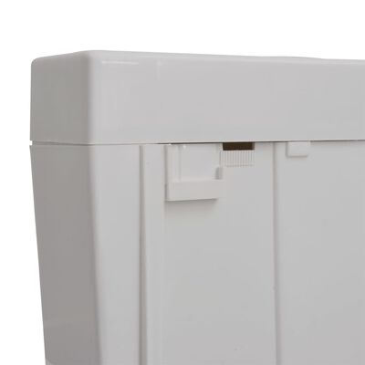 vidaXL toiletcisterne med vandindløb i bunden 3/6 l grå