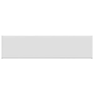vidaXL Vindueskarm Hvid 60 x 20 x 4,5 cm PVC