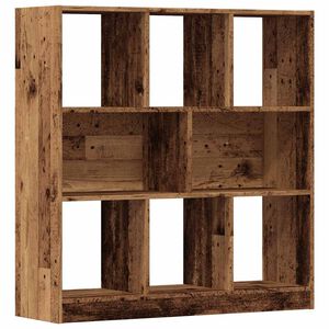 vidaXL bogreol 97,5x29,5x100 cm konstrueret tr&aelig; gammelt tr&aelig;