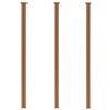 vidaXL WPC-stolper 3 stk. 185 cm