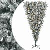 vidaXL Omvendt Kunstig H&aelig;ngende Juletr&aelig; 150 cm 150 LED'er Varm hvid