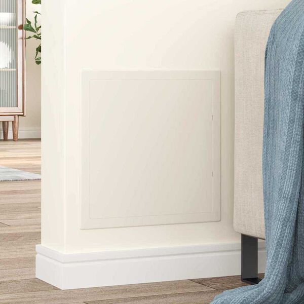 vidaXL Adgangspaneler Hvid 30 x 30 cm ABS Plastik