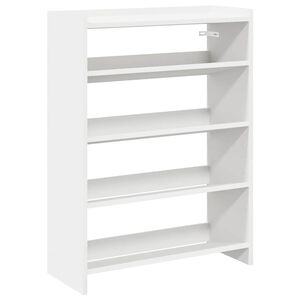vidaXL skoreol 60x25x81 cm konstrueret tr&aelig; hvid