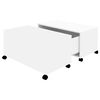 vidaXL sofabord 75x75x38 cm konstrueret tr&aelig; hvid