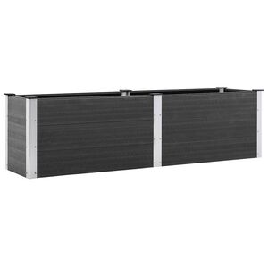 vidaXL h&oslash;jbed 200x50x54 cm WPC gr&aring;
