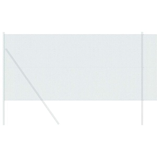 vidaXL Hexagon Hegn Grøn 1,4 x 25 m PVC