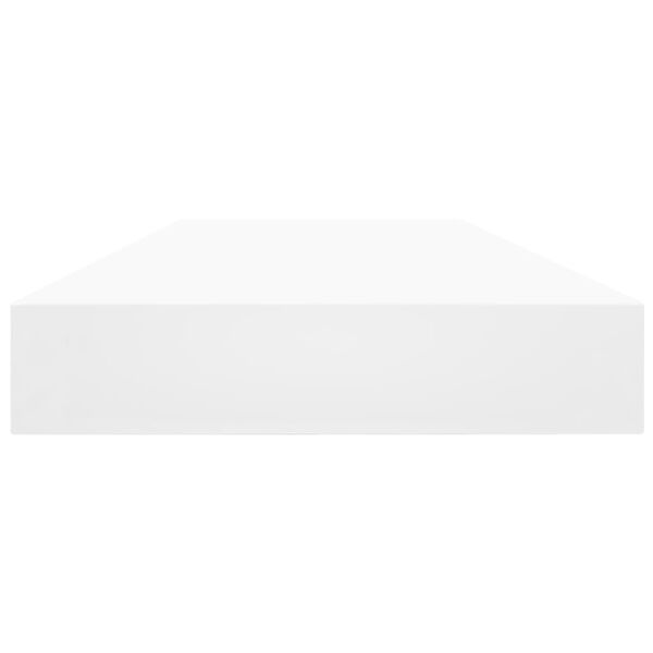 vidaXL boghylder 4 stk. 100x10x1,5 cm konstrueret træ hvid