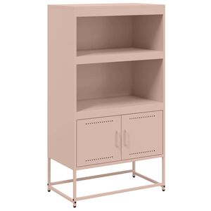 vidaXL skab 68,5x38,5x123,5 cm st&aring;l lyser&oslash;d