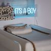 CHILDHOME lyskasse It's A Boy med neonlys bl&aring;