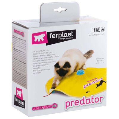 Ferplast elektronisk kattelegetøj Predator gul