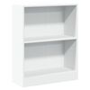 vidaXL bogreol 60x24x76 cm konstrueret tr&aelig; hvid
