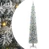 vidaXL Kunstigt juletr&aelig; med stativ Gr&oslash;n 270 cm PVC og St&aring;l og Plastik
