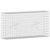vidaXL Gabion med 5 mm tr&aring;d og 5x5 cm net 100x20x50 cm