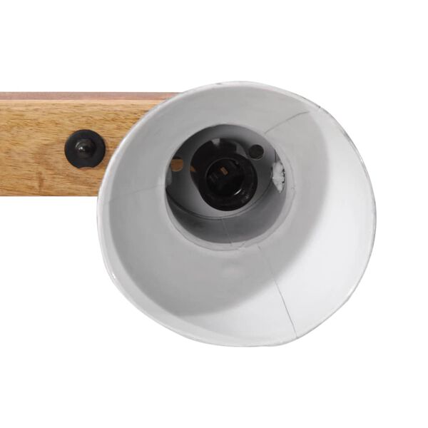 vidaXL v&aelig;glampe 25 W 45x25 cm E27 rustik bl&aring;