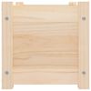 vidaXL plantekasse 60x31x31 cm massivt fyrretræ