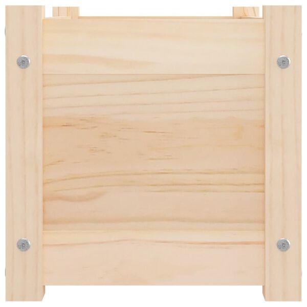 vidaXL plantekasse 60x31x31 cm massivt fyrretræ