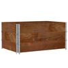 vidaXL plantekasse 120x80 cm massivt fyrretr&aelig; brun