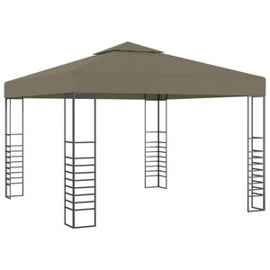 vidaXL havetelt 3x3 m 180 g/m&sup2; gr&aring;brun