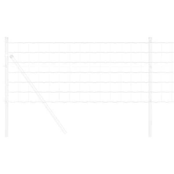vidaXL Euro Hejn Sølv 0.6 x 50 m Varmegalvaniseret jern