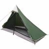 vidaXL Backpacking Telt Gr&oslash;n 222 x 85 x 125 cm