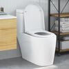 vidaXL Toilet s&aelig;de Hvid 49 x 36 x 4 cm Duroplast