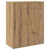 vidaXL sk&aelig;nk 60x30x75 cm konstrueret tr&aelig; egetr&aelig;sfarve