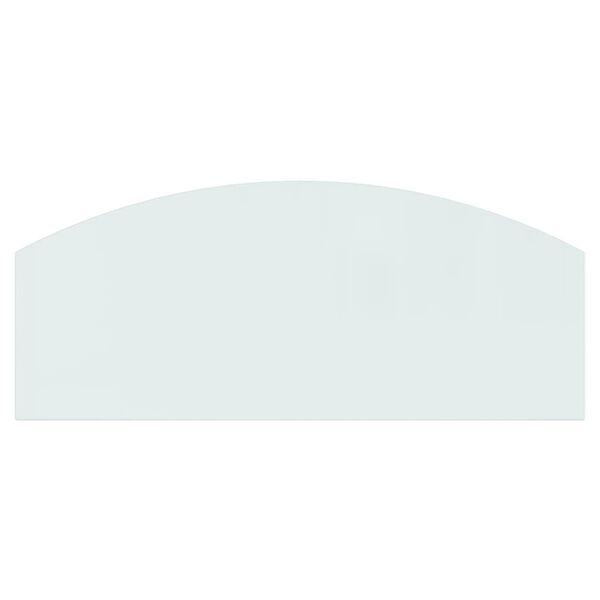 vidaXL glasplade til pejs 120x50 cm