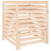 vidaXL kompostbeholder 82,5x82,5x99,5 cm massivt fyrretr&aelig;