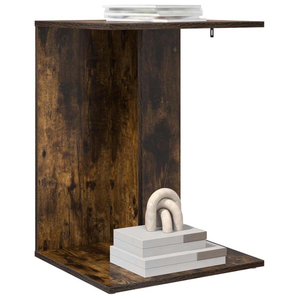 vidaXL Sidebord R&oslash;get eg 45 x 40 x 62,5 cm Konstrueret tr&aelig;