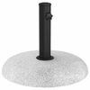 vidaXL Parasolfod 20,9kg Lysegr&aring; Beton Rund