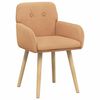 vidaXL Spisestole 2 pcs Boucl&eacute; Beige 59 x 57 x 85 cm