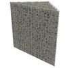 vidaXL gabion-højbed 75x75x50 cm galvaniseret stål