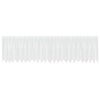 vidaXL Lace Gardin Hvid 120 x 600 cm Polyester