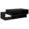 vidaXL Sofabord Sort eg 105 x 50 x 32,5 cm Konstrueret tr&aelig;