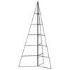 vidaXL dekorativt juletr&aelig; 100 cm metal sort